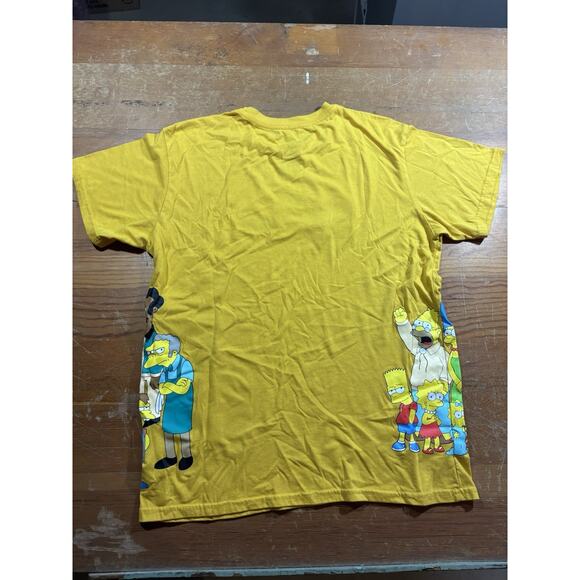 The Simpsons Yellow Graphic Tee Men’s XL — Allover Characters - Picture 6 of 7